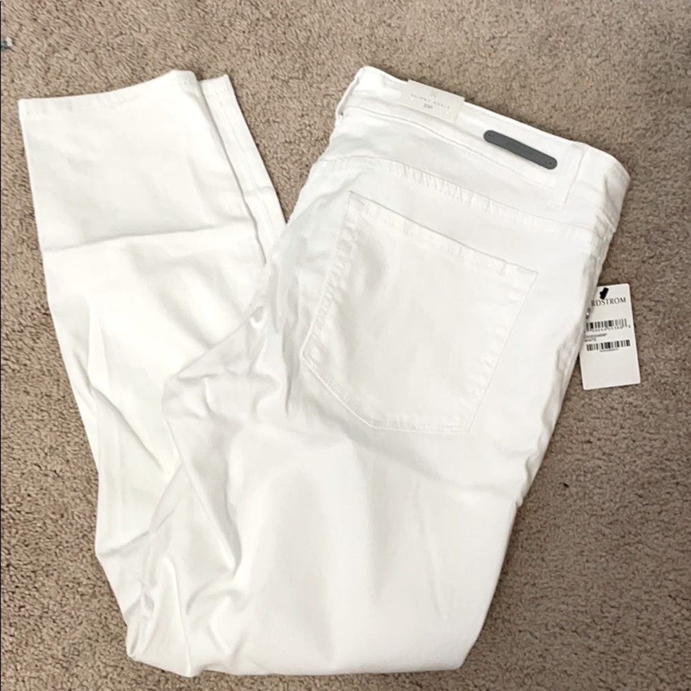 Caslon white skinny ankle pant